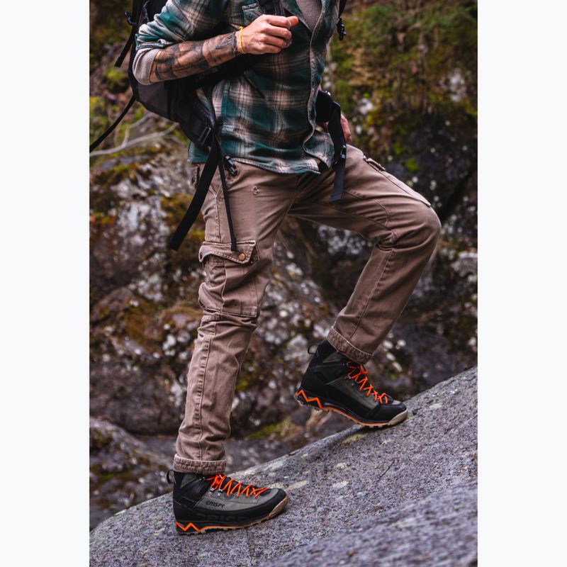 Trekkingstiefel Crispi Attiva BP GTX black/orange 5