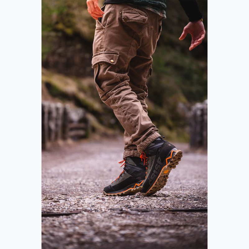 Trekkingstiefel Crispi Attiva BP GTX black/orange 6
