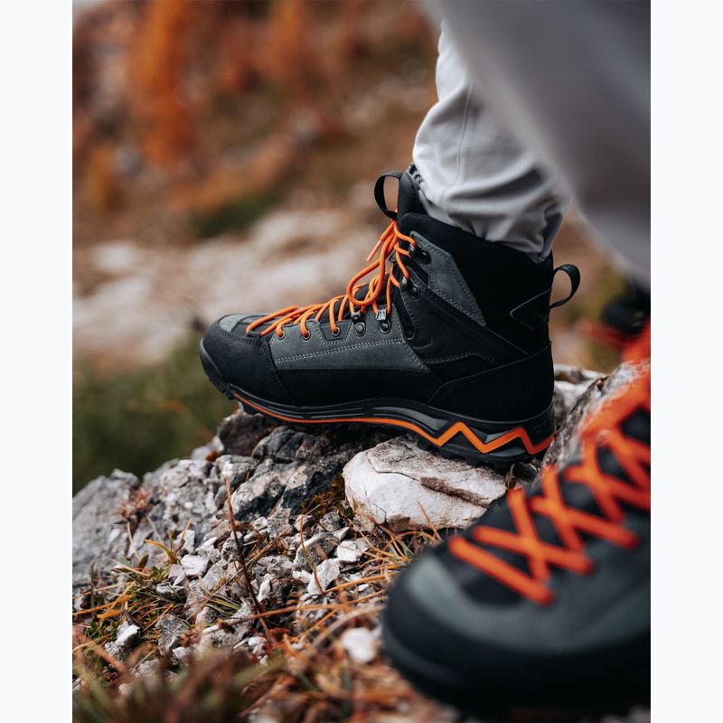 Trekkingstiefel Crispi Attiva BP GTX black/orange 7
