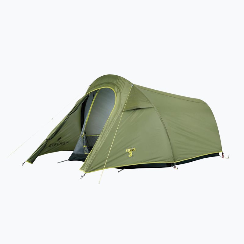 Campingzelt 3-Personen Ferrino Sling grün 9136MVV 2