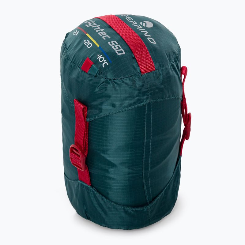 Ferrino Lightech 550 neuer grüner Schlafsack 6