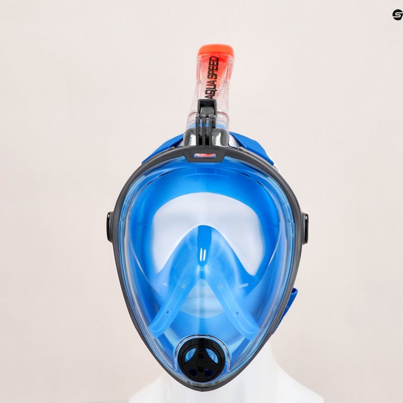 AQUA-SPEED Spectra 2.0 Vollgesichtsmaske zum Schnorcheln blau 247 7