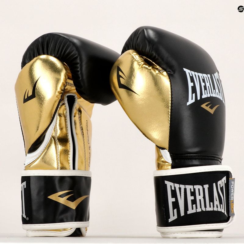 EVERLAST Powerlock Pu schwarz 2200 Boxhandschuhe 7