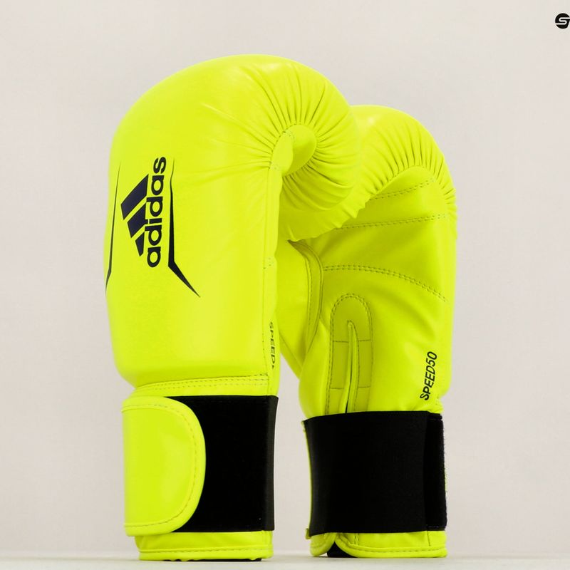 adidas Speed 50 gelbe Boxhandschuhe ADISBG50 7