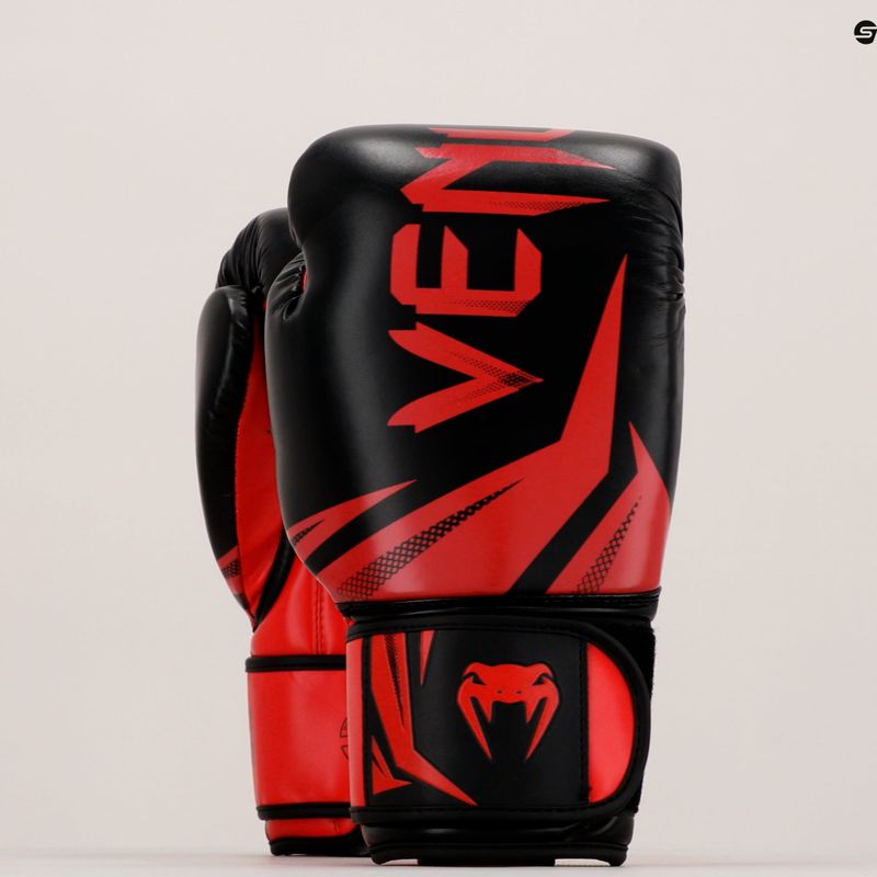 Venum Challenger 3.0 rot/schwarz Boxhandschuhe 03525-100-10OZ 10