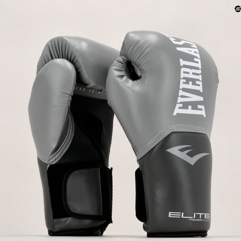 EVERLAST Pro Style Elite 2 graue Boxhandschuhe EV2500 6