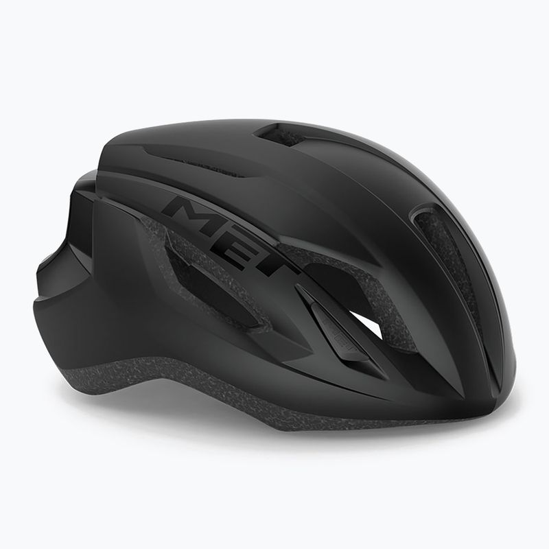 MET Strale Fahrradhelm schwarz 3HM107MONO1 6