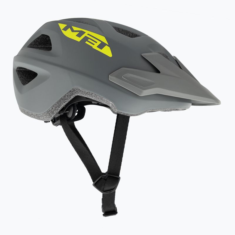 Fahrrad Helm MET Echo grey matt 4