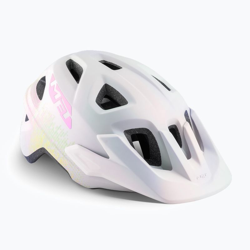 MET Eldar weiß matt Kinderfahrradhelm