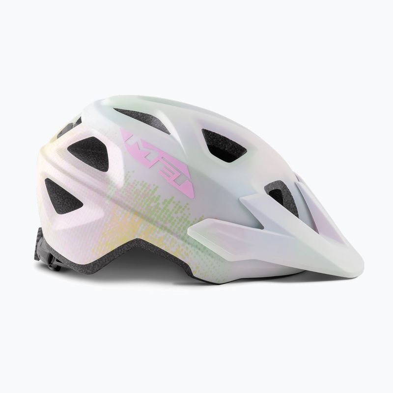 MET Eldar weiß matt Kinderfahrradhelm 2