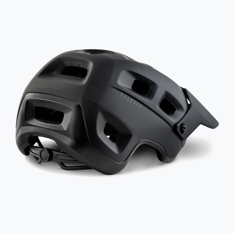 MET Fahrradhelm Terranova schwarz matt glänzend 2
