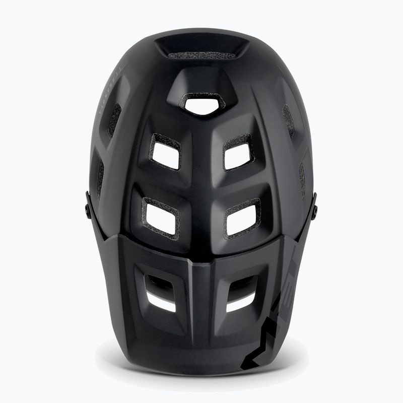 MET Fahrradhelm Terranova schwarz matt glänzend 4
