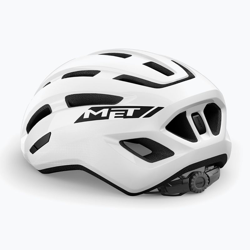 Fahrrad Helm MET Miles white glossy 2