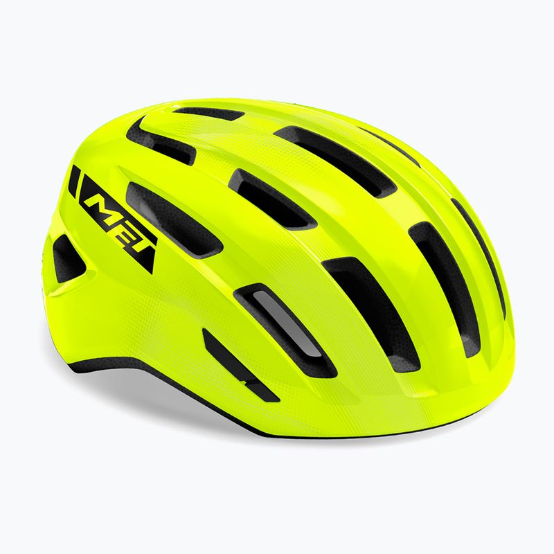 Fahrrad Helm MET Miles yellow glossy 6