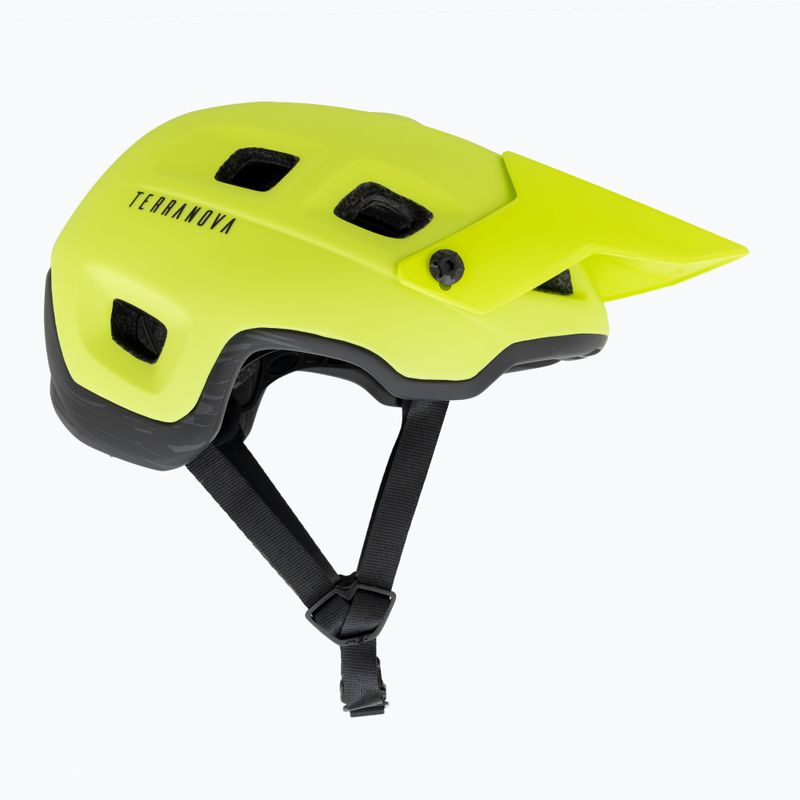 Fahrrad Helm MET Terranova yellow 4