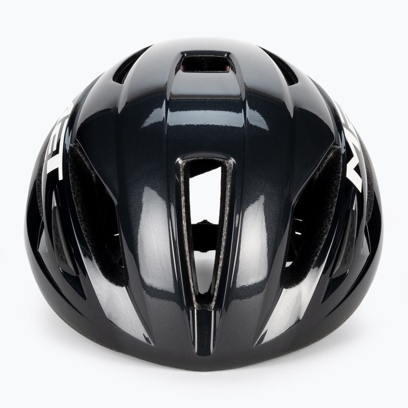 MET Strale Fahrradhelm schwarz-rot 3HM107CE00MNR4 2