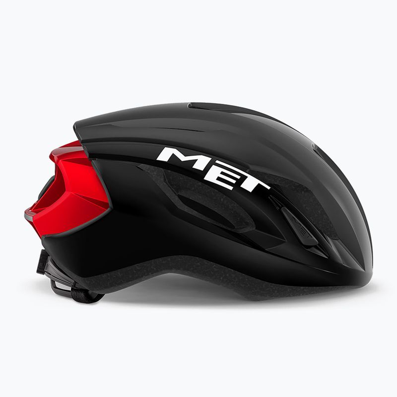 MET Strale Fahrradhelm schwarz-rot 3HM107CE00MNR4 7