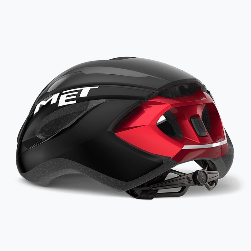 MET Strale Fahrradhelm schwarz-rot 3HM107CE00MNR4 9