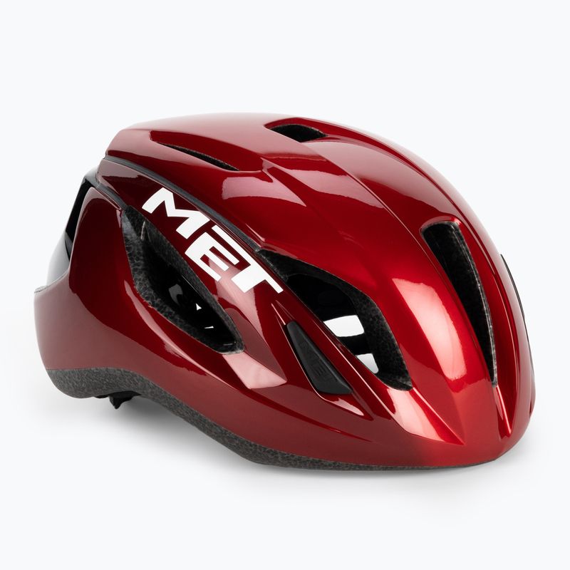MET Strale Fahrradhelm rot 3HM107CE00MRO2