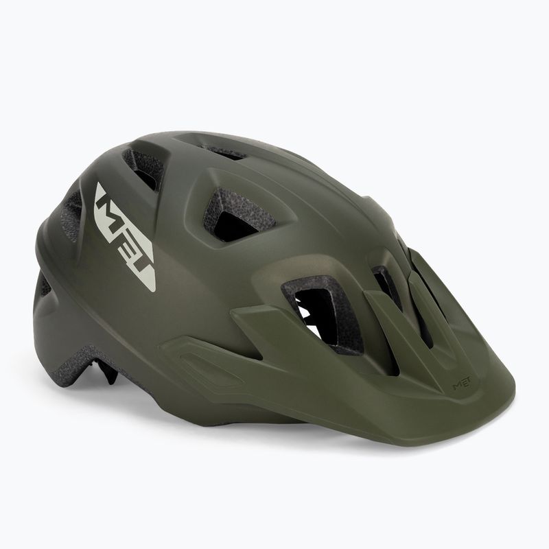 MET Echo grüner Fahrradhelm 3HM118CE00LVE2