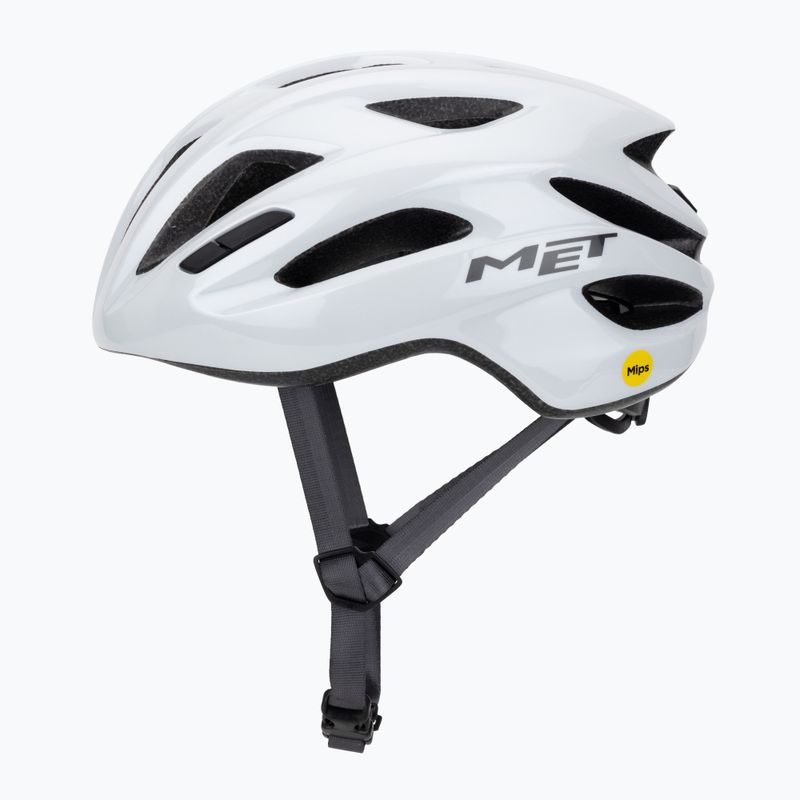 Fahrradhelm MET Idolo Mips white glossy 3