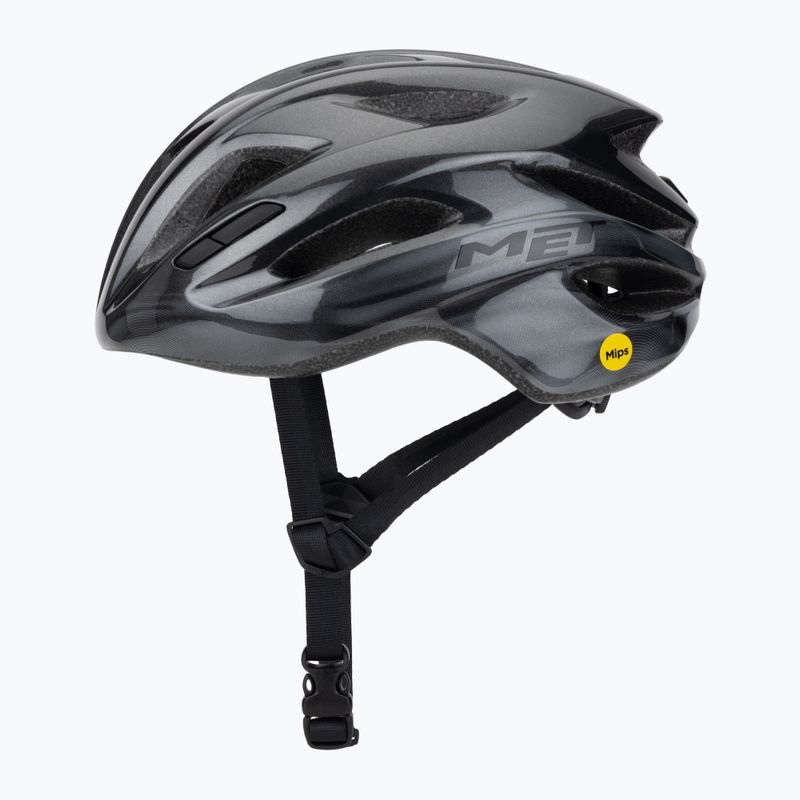 Fahrradhelm MET Idolo Mips titanium glossy 3