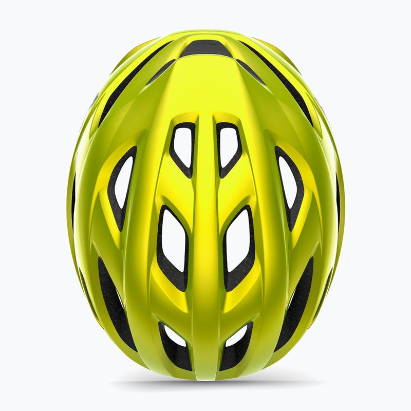 Fahrradhelm MET Idolo Mips lime yellow metallic glossy 4