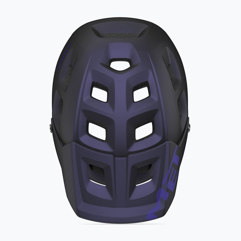 MET Fahrradhelm Terranova tief lila matt 5