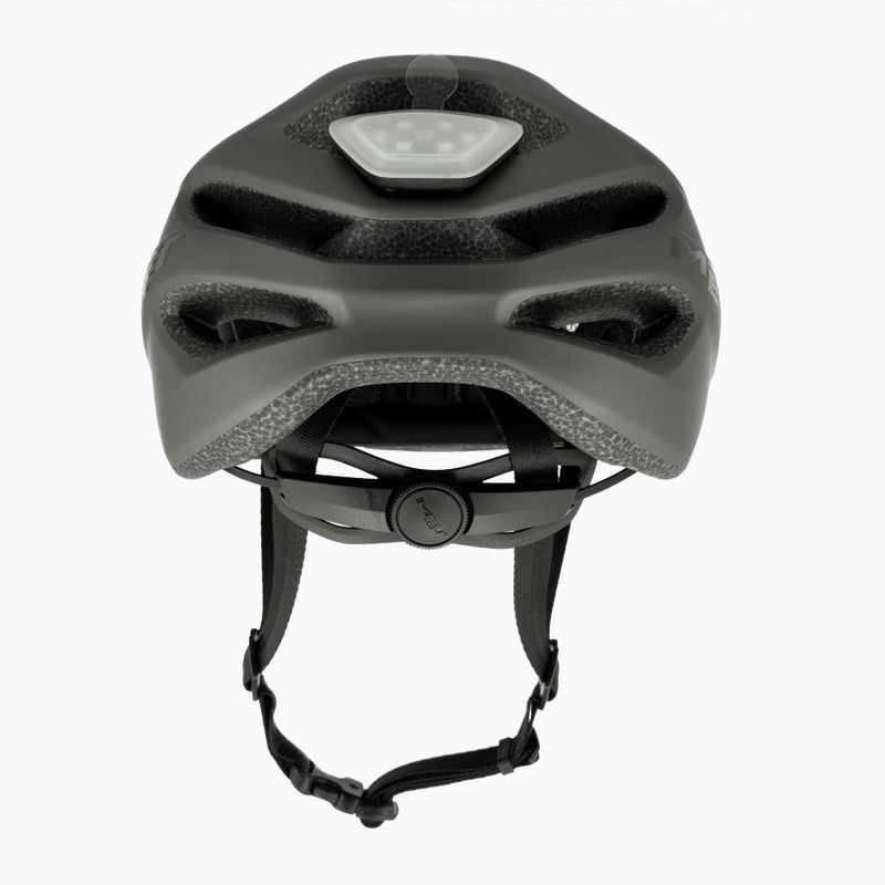 Fahrrad Helm MET Crossover titanium matt 3
