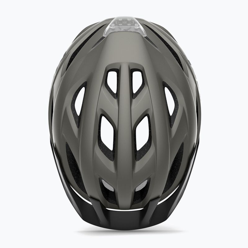 Fahrrad Helm MET Crossover titanium matt 7