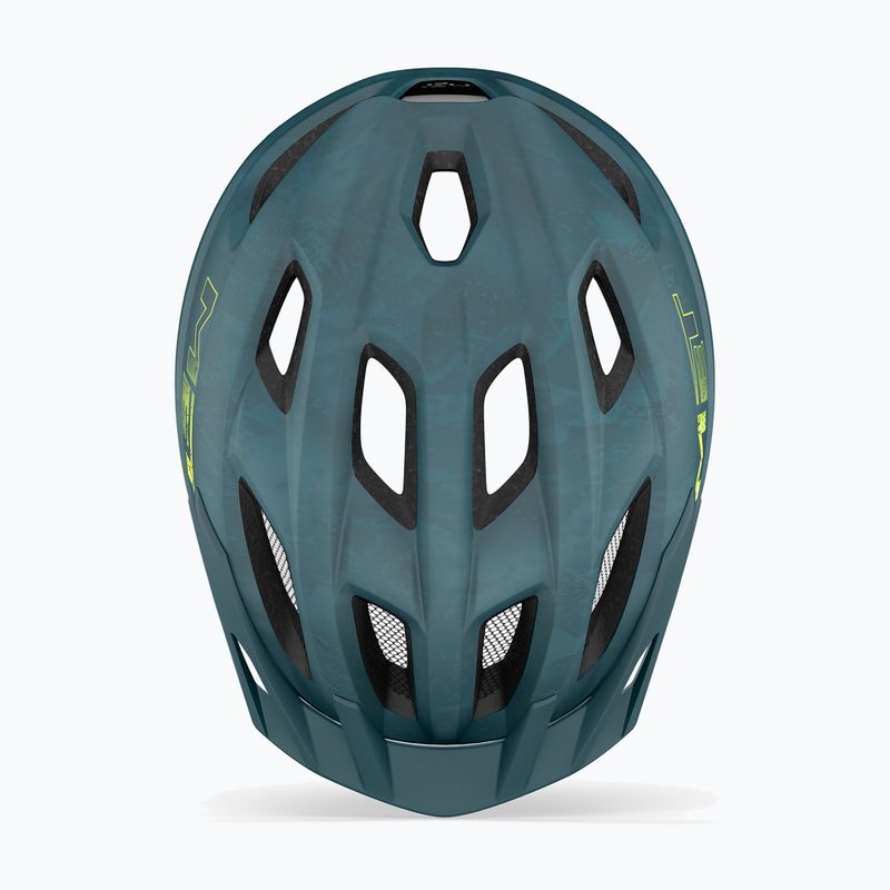 Fahrradhelm Kinder MET Crackerjack Mips petrol Matt 4