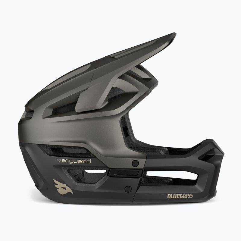 Bluegrass Vanguard schwarz matt Fahrradhelm 2