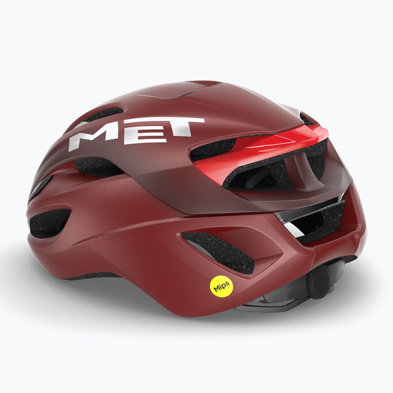 MET Fahrradhelm Rivale II Mips rot dahlia matt 3