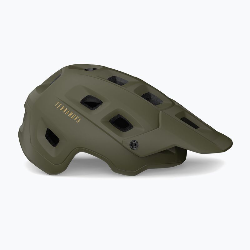 MET Fahrradhelm Terranova dunkeloliv matt 2