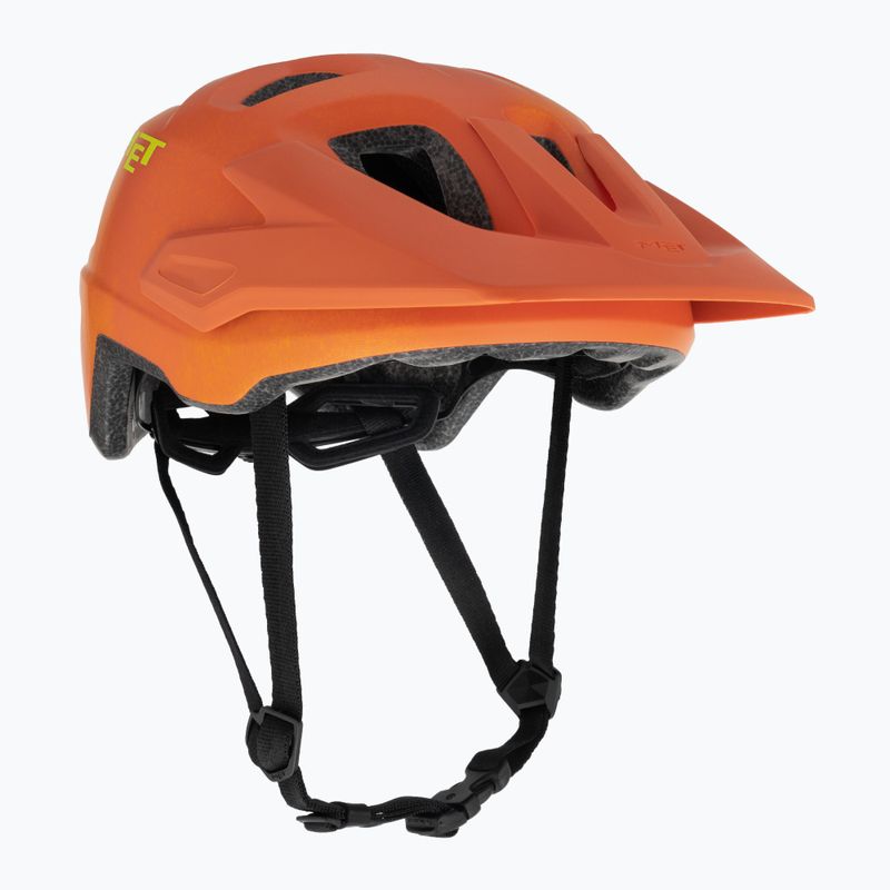 Fahrrad Helm MET Echo orange rust matt