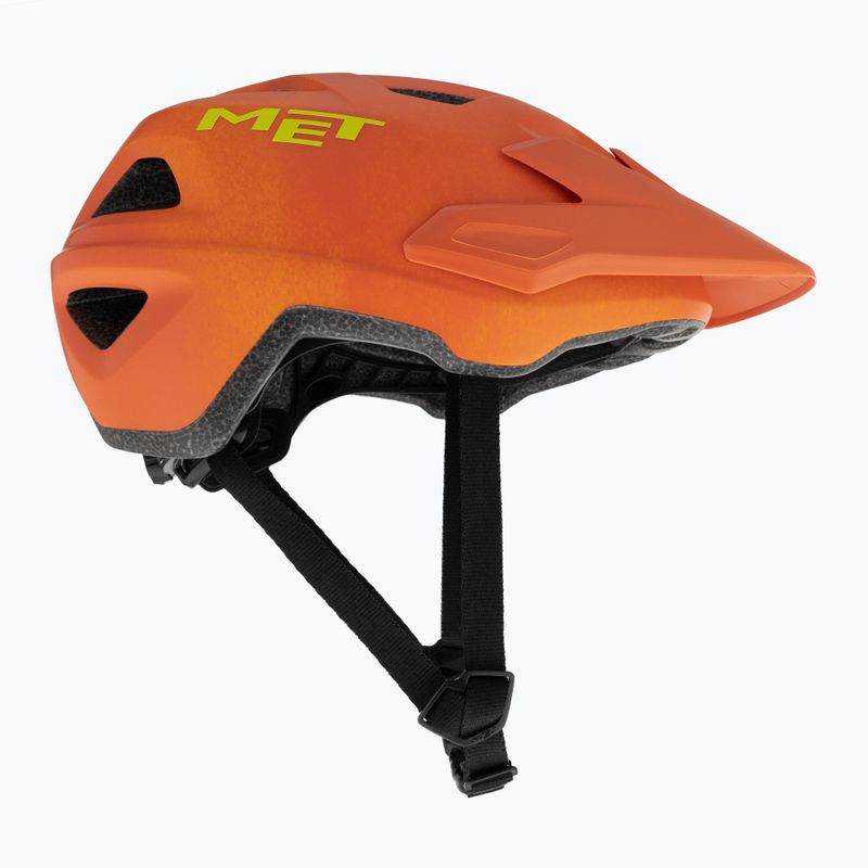 Fahrrad Helm MET Echo orange rust matt 4