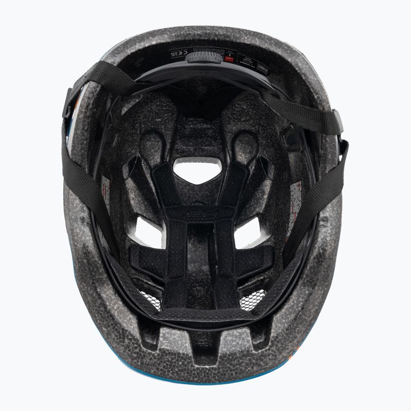 Fahrrad Helm Kinder MET Hooray blue teckel glossy 5