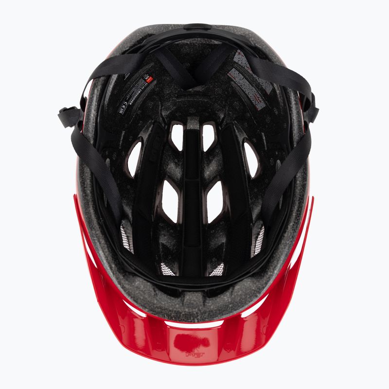 Fahrradhelm MET Crossover red matt 5