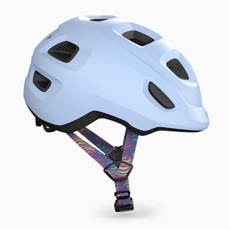 Fahrradhelm Kinder MET Hooray lilac Matt 3