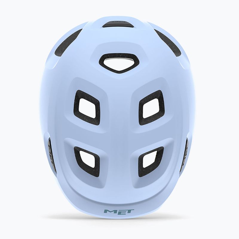 Fahrradhelm Kinder MET Hooray lilac Matt 7