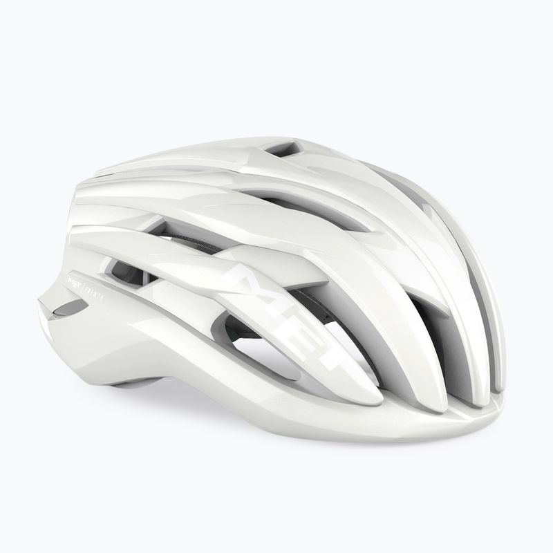 Fahrradhelm MET Trenta Mips absolute white le 2