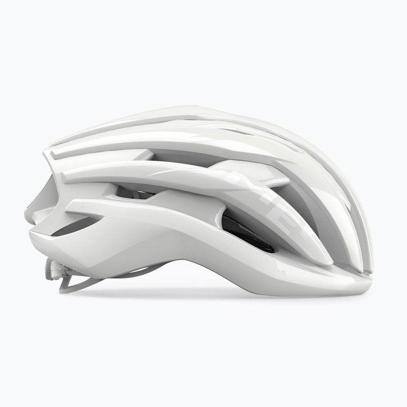 Fahrradhelm MET Trenta Mips absolute white le 4
