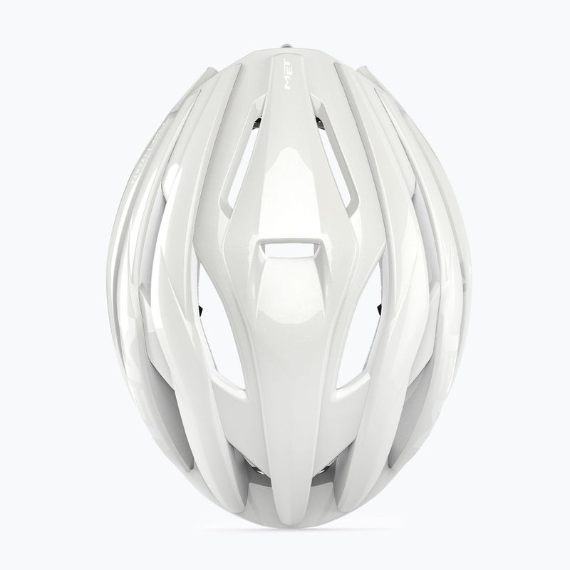 Fahrradhelm MET Trenta Mips absolute white le 5