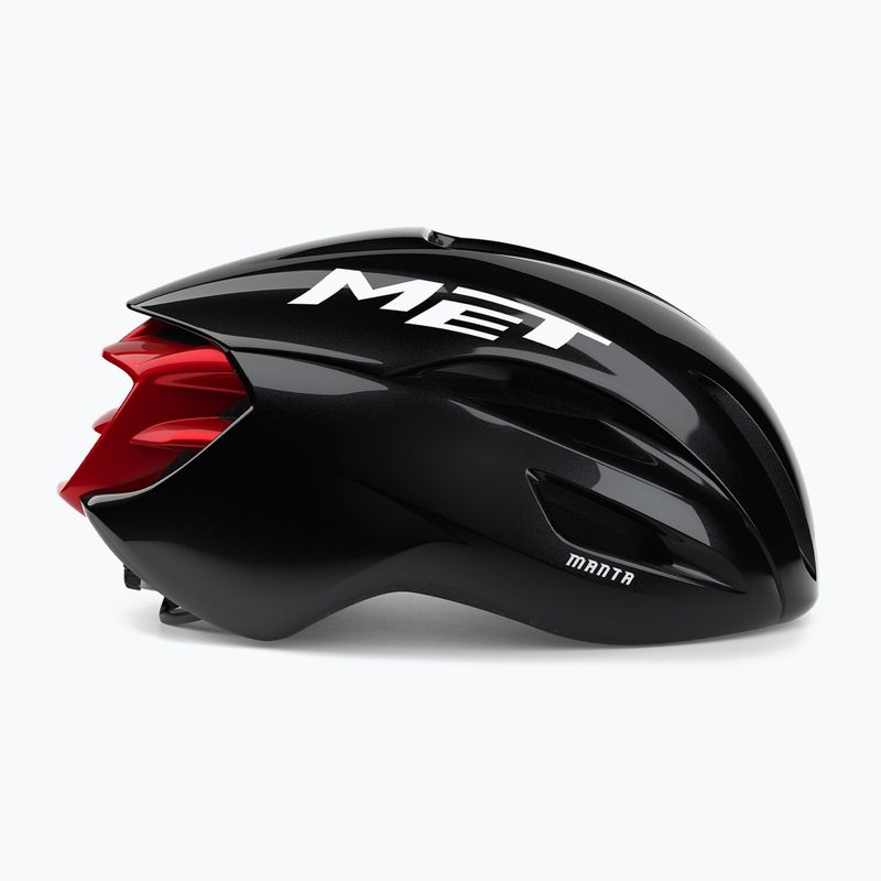 Fahrradhelm MET Manta MIPS black/red glossy 4