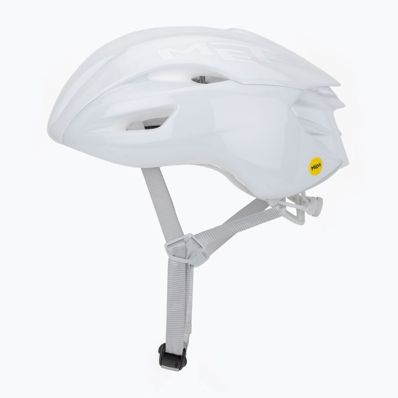Fahrradhelm MET Manta MIPS absolute white le 3