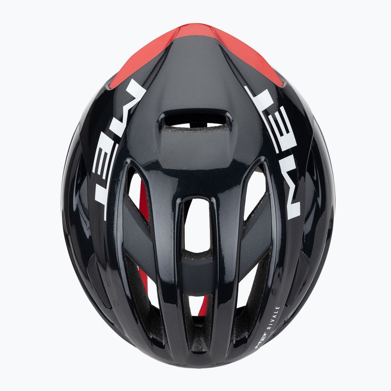 Fahrradhelm MET Rivale II Mips black/red glossy 6