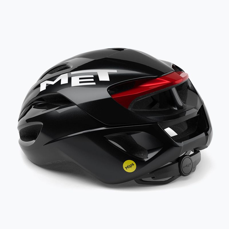 Fahrradhelm MET Rivale II Mips black/red glossy 3