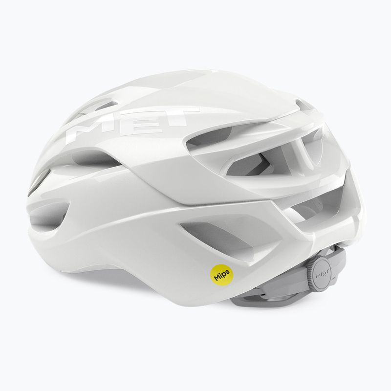 Fahrradhelm MET Rivale II Mips absolute white le 3