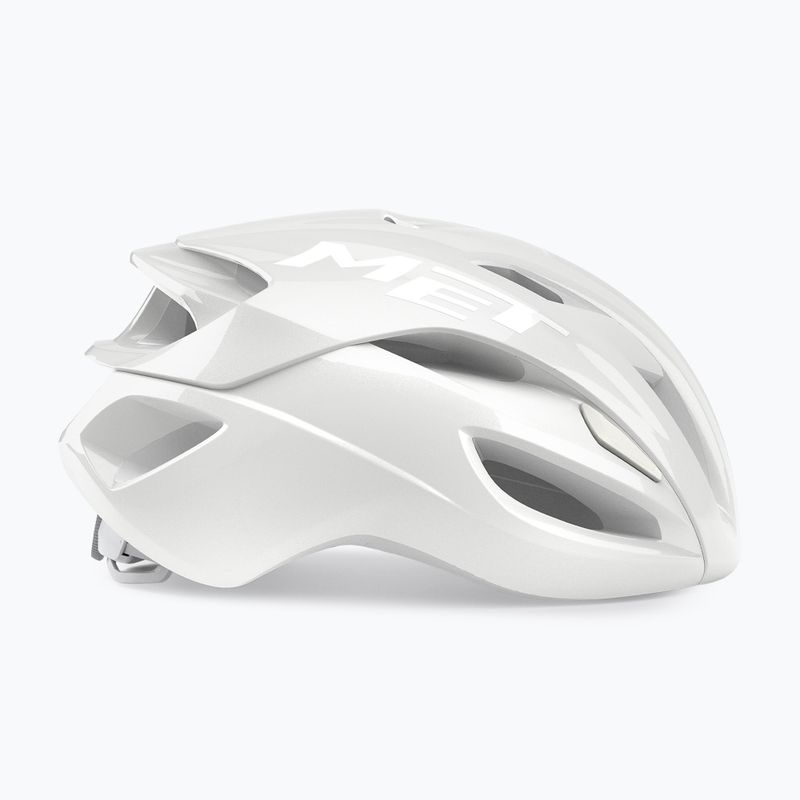 Fahrradhelm MET Rivale II Mips absolute white le 4