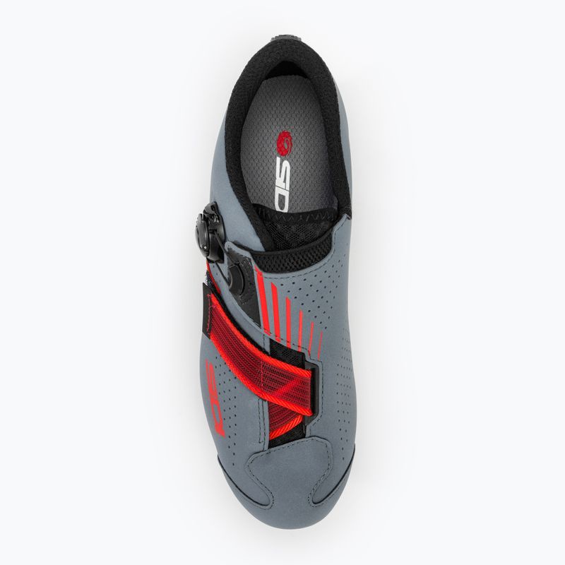 Fahrradschuhe MTB Herren Sidi MTB Aertis grey/red 5